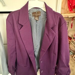 Fenn Wright Manson Women's Purple Blazer